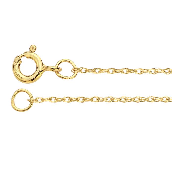 14/20 Yellow Gold-Filled 0.9mm Double-Rope Chain