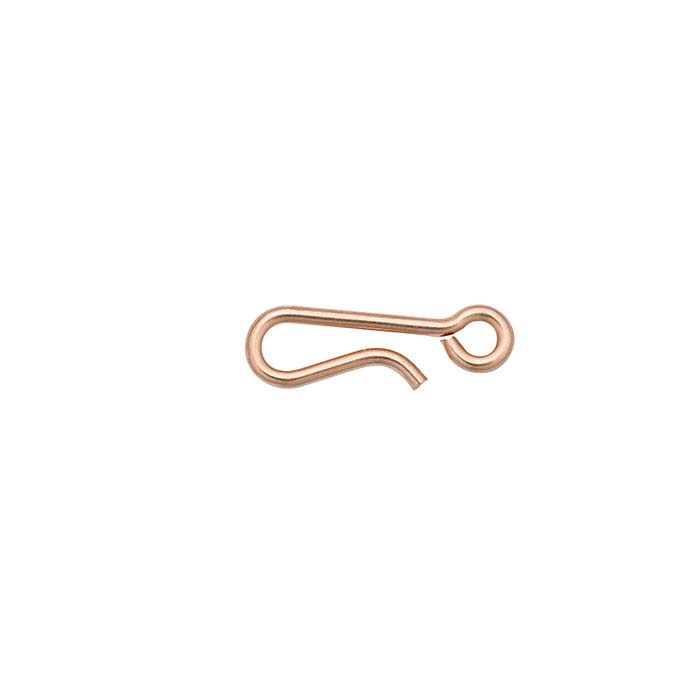 14/20 Rose Gold-Filled Hook Clasp Component