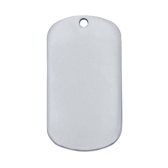 Stainless Steel Dog Tag Pendant