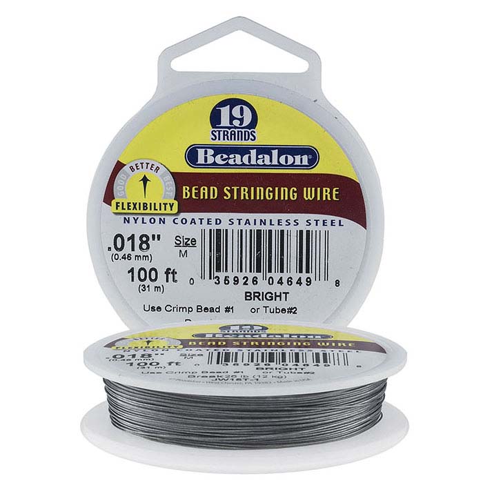 Beadalon® Designer Series 19-Strand Bright Wire, 100-ft. Spool