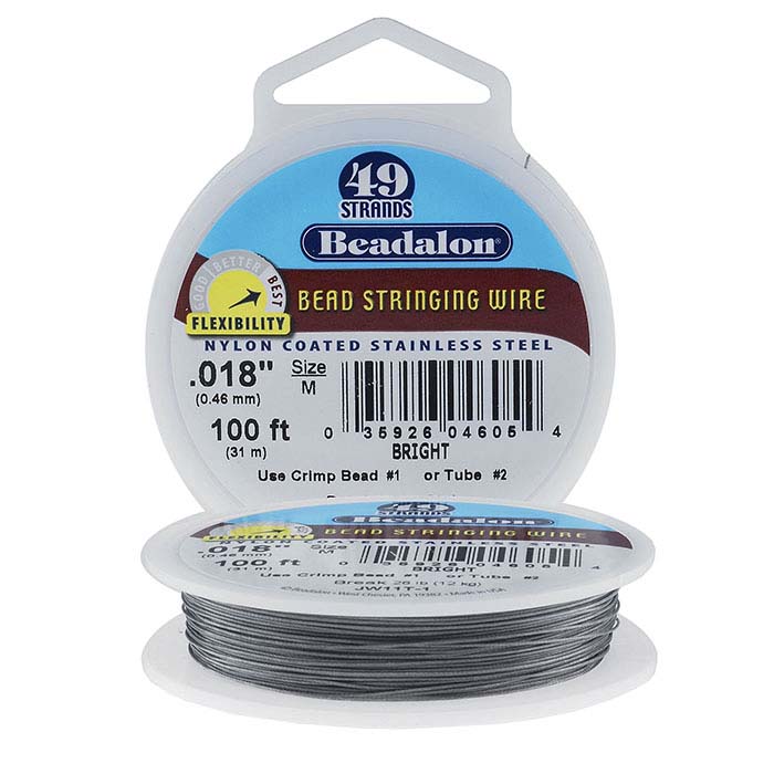 Beadalon® Professional Series 49Strand Bright Wire, 100ft. Spool