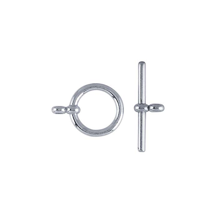 Argentium® Silver Toggle Clasp