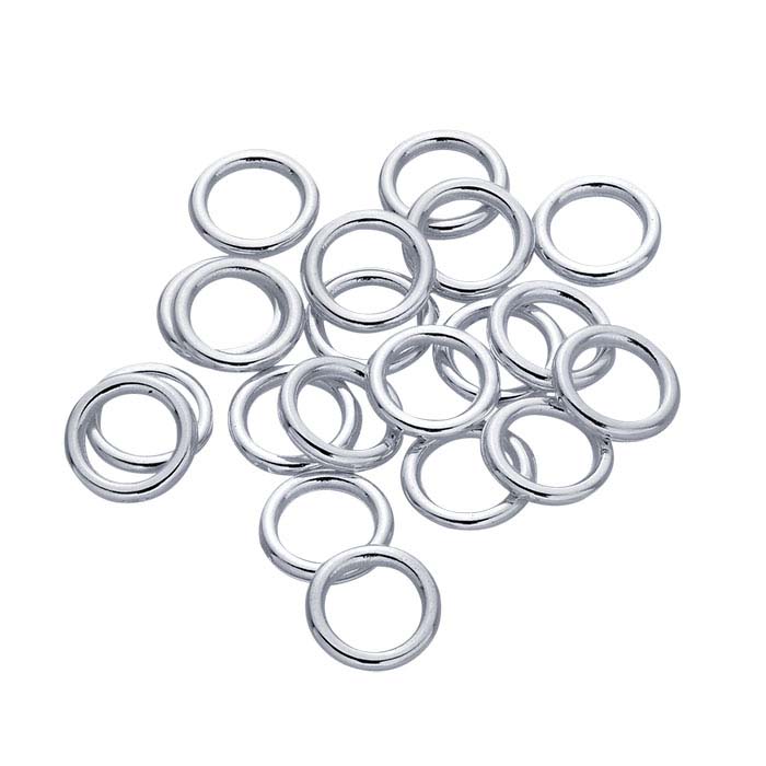 Argentium® Silver 3mm Round Closed Ring