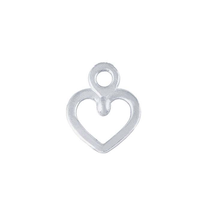 Sterling Silver Heart Component