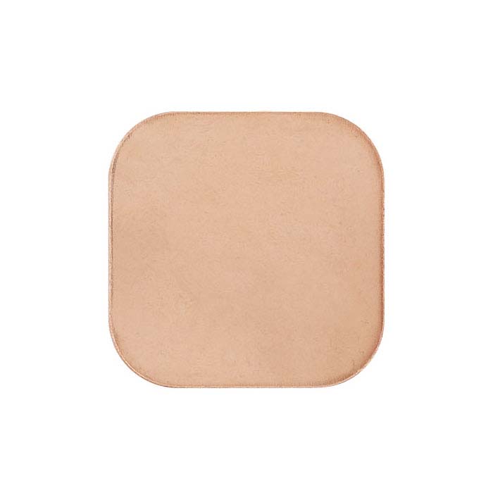 Copper Rounded Square Stampings, 18-Ga.