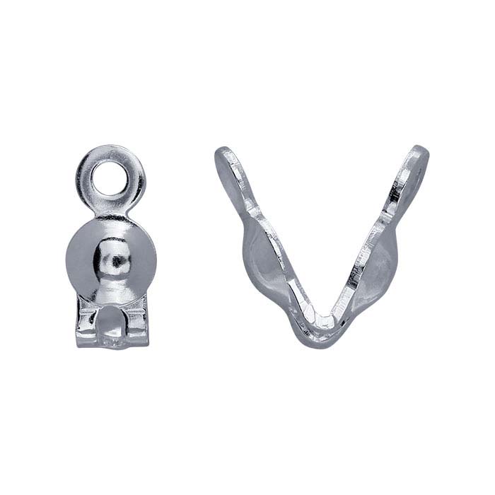 Sterling Silver DoubleCup Bead Tip