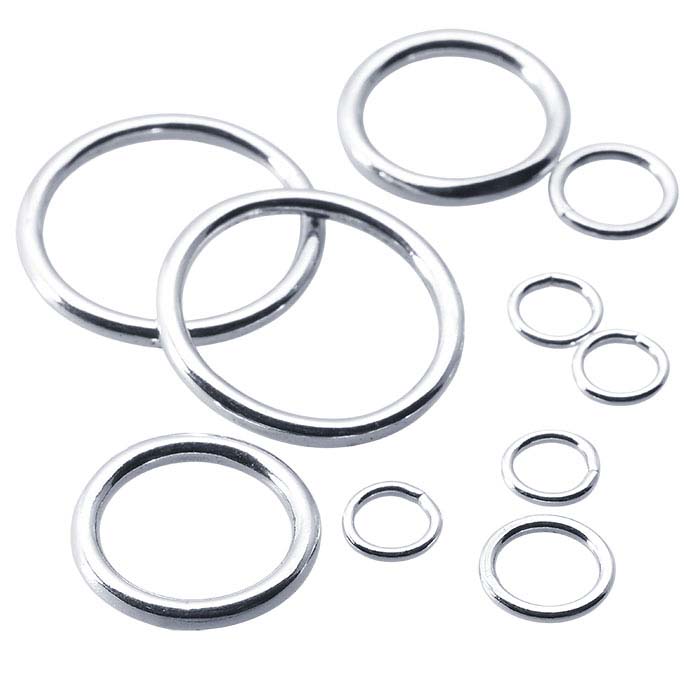 Sterling Silver 3.6mm Round Closed Ring