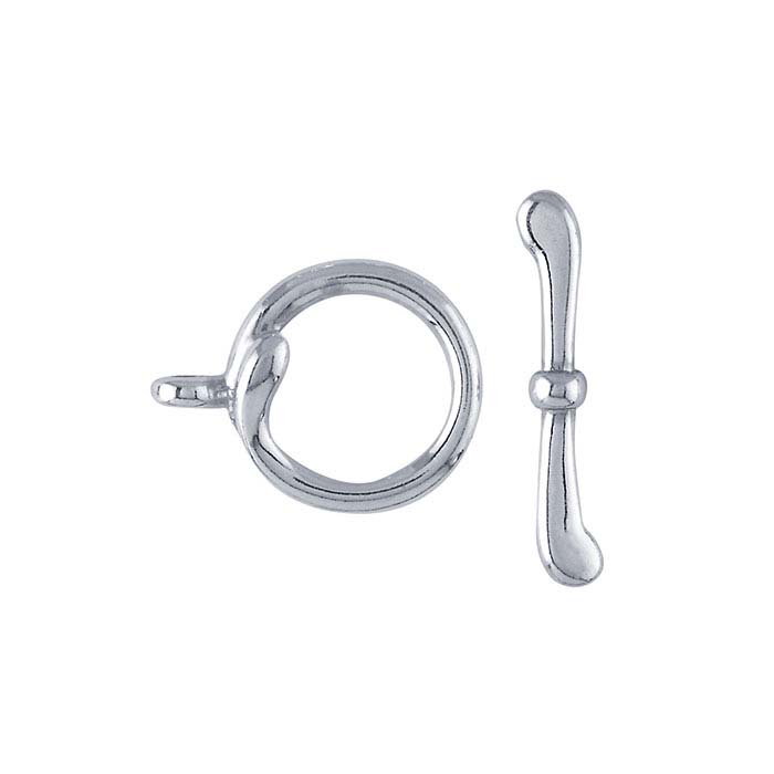 5 sets antique silver toggle clasp-986 