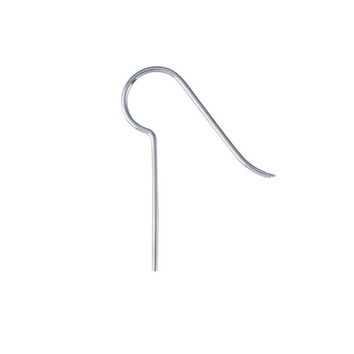 Argentium® Silver Ear Wire with Leg