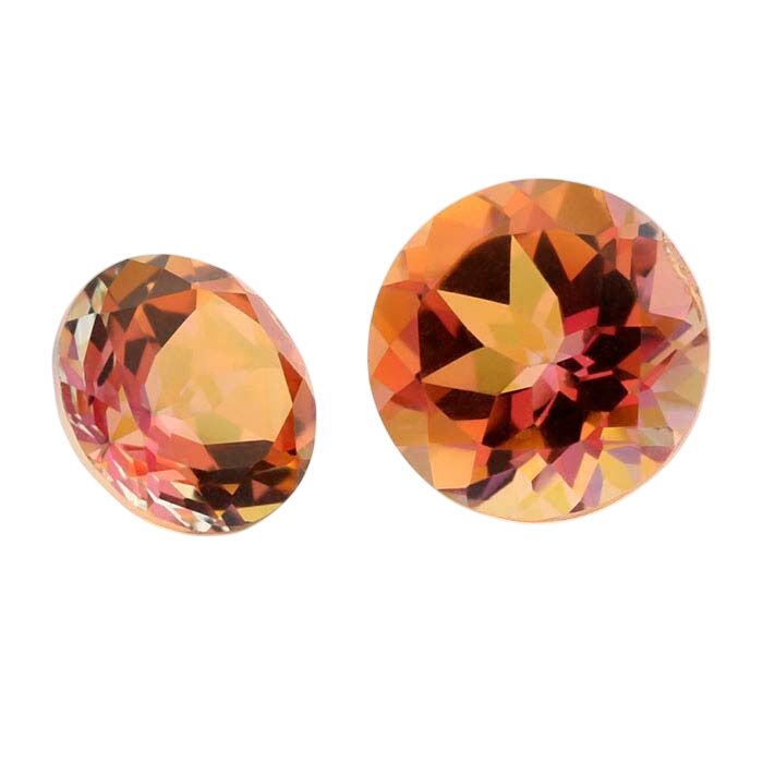 Anastasia™ Topaz 6mm Round Faceted Stone