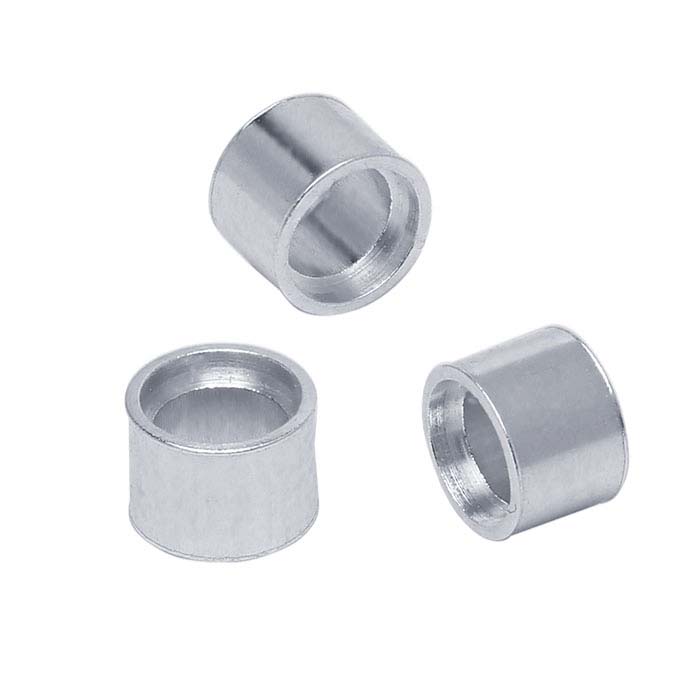 3MM Round Double Strand Separator Antique Silver 3MM Hole High Quality Metal Casting