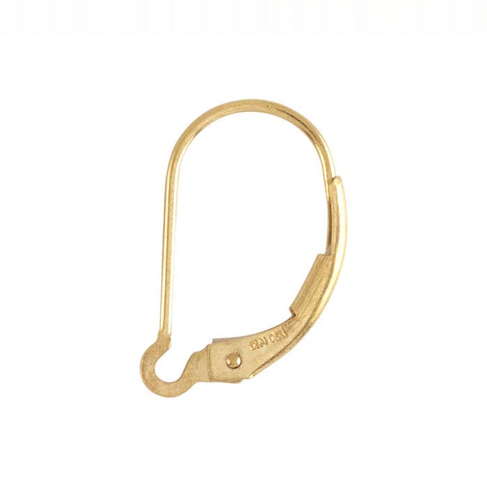 14/20 Yellow Gold-Filled Interchangeable Lever-Back Ear Wire
