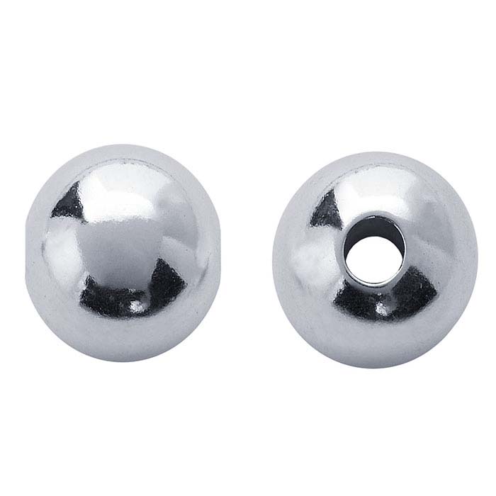 Sterling Silver 1.8mm Round Crimp Bead