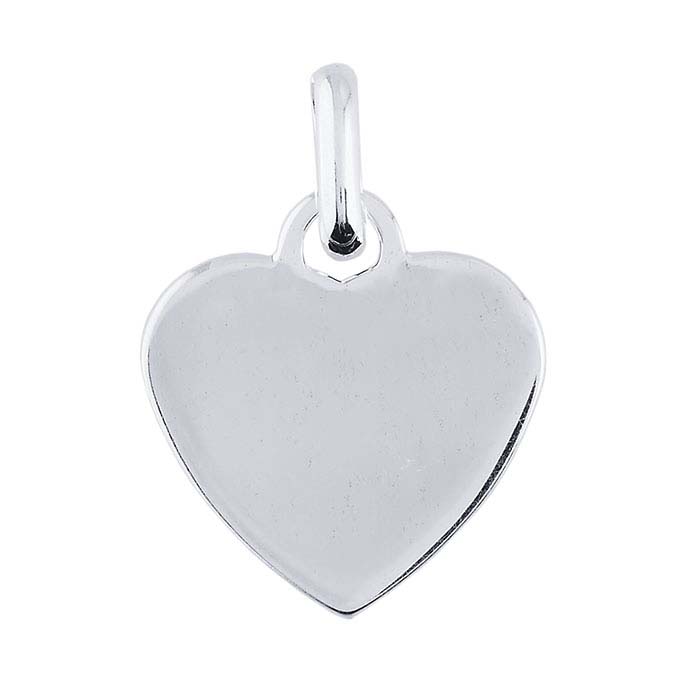 Sterling Silver Heart Pendant Charm