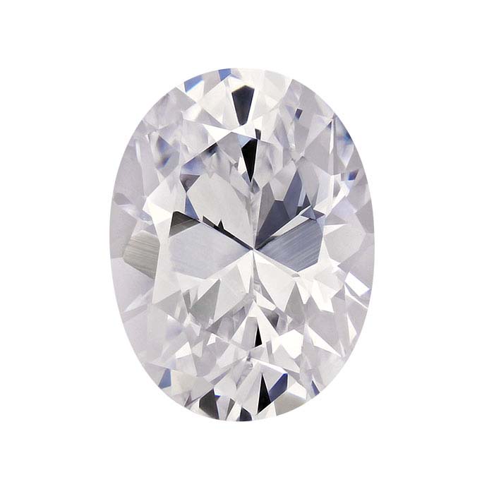 CZ Oval Faceted Stones