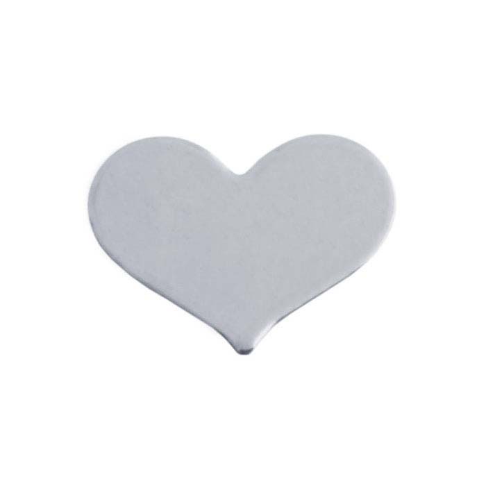 Sterling Silver Heart Stampings
