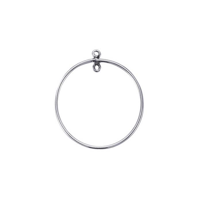 Sterling Silver Round Component
