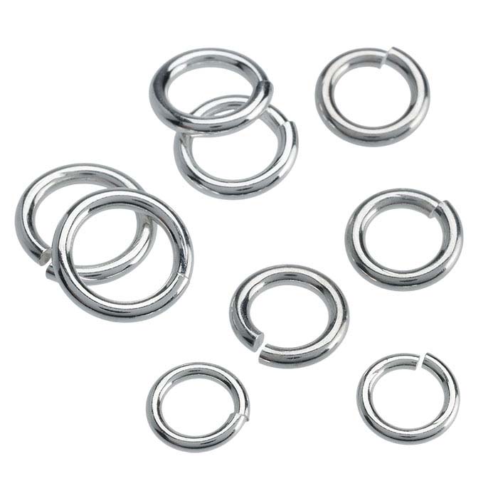 Sterling Silver Large Jump Ring Assortment