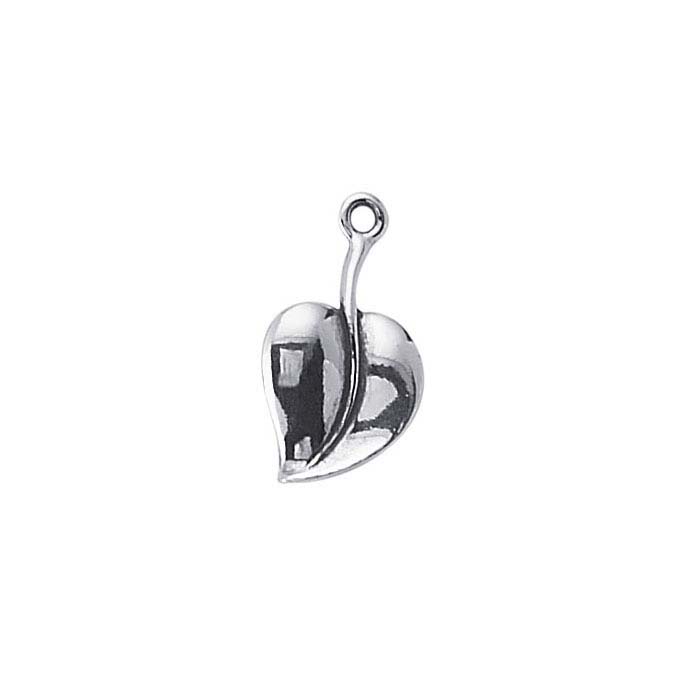 Sterling Silver Leaf Component