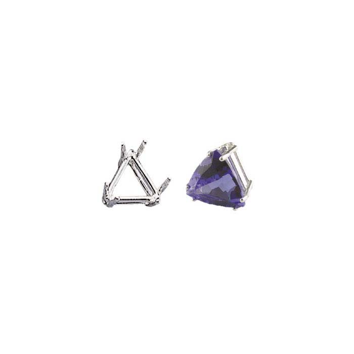 Sterling Silver Triangle ReadySet™ 6-Prong Settings