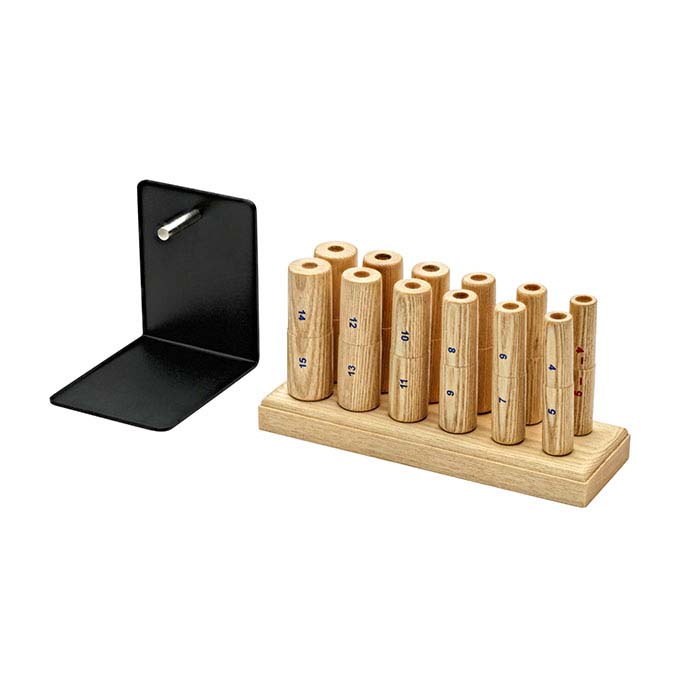 RingMaking Mandrels and Stand, Complete Set
