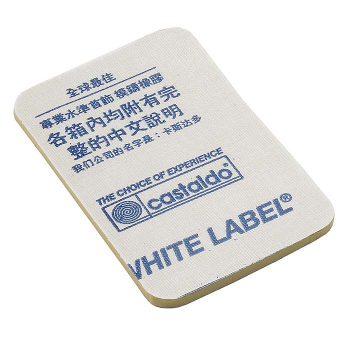 Castaldo® White Label 1/8" Natural Mold Rubber Redi-Cut Pre-Cut Forms, 5 lbs.