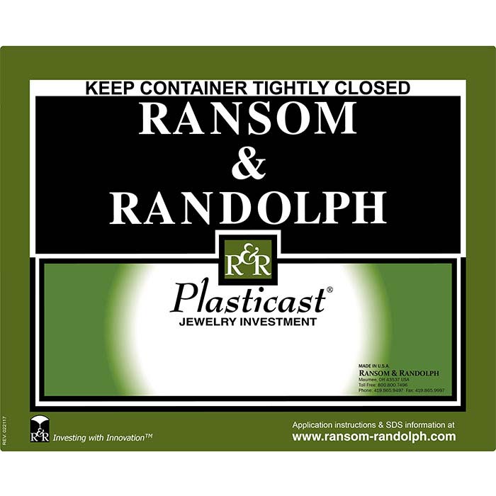 Ransom & Randolph® Plasticast® Investment, 44 lbs.