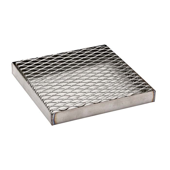 Steel 8" Oven Grate with Dewaxing Tray