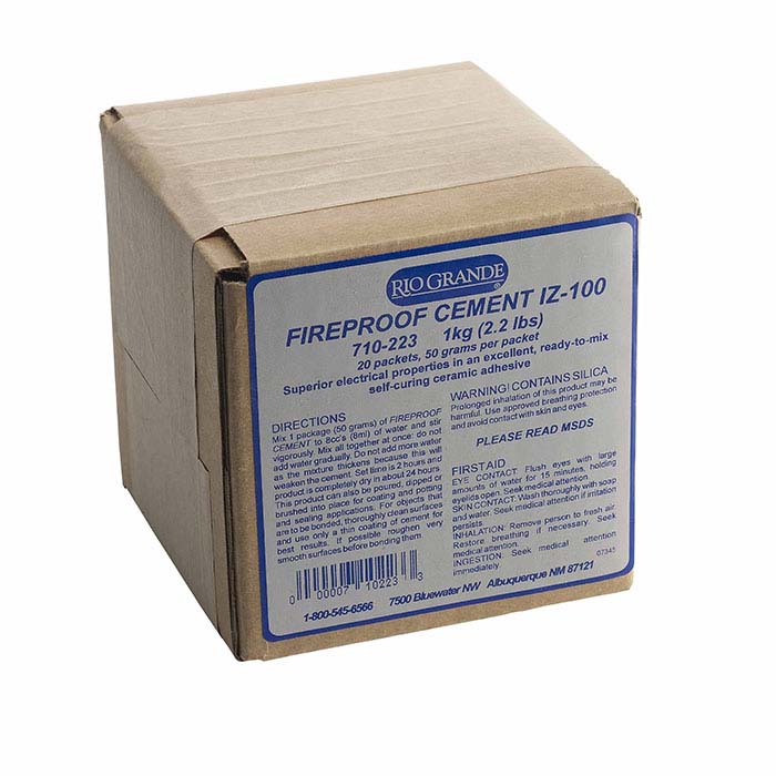 IZ100 HighTemperature Cement for Ceramic Sealing Rods