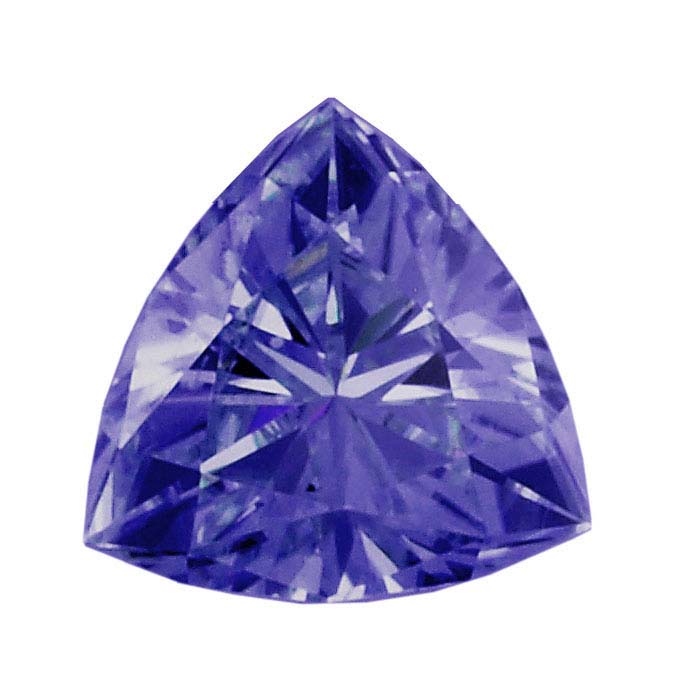 Tanzanite Trillion Faceted Stones, AA-Grade