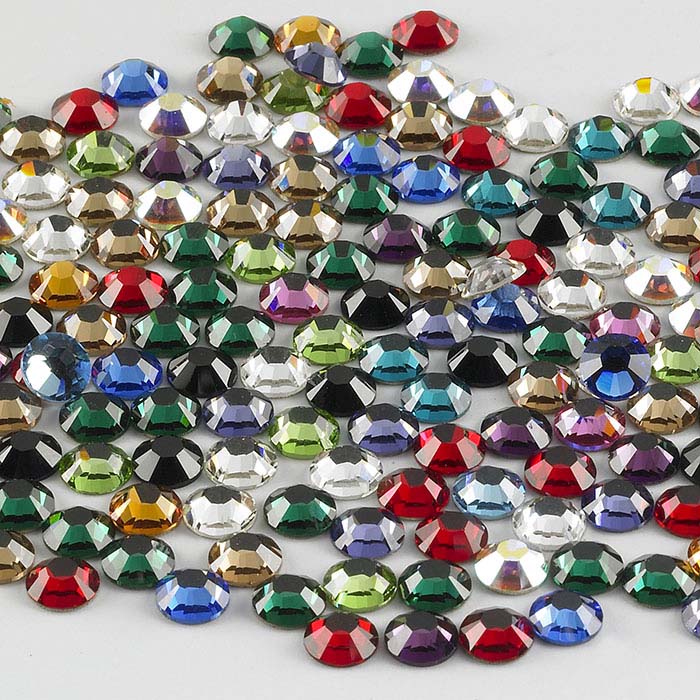 Swarovski® Crystals Round Flat-Back Crystal Assortments