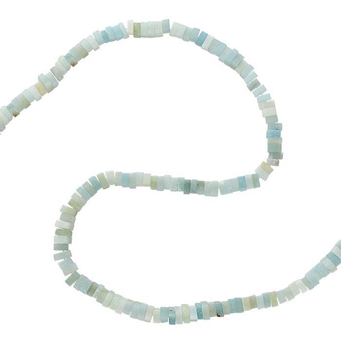 flat square beads