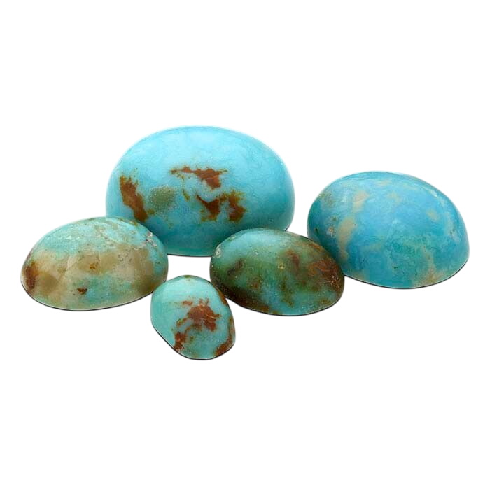 American Mined™ Mona Lisa Turquoise™ Oval Cabochons