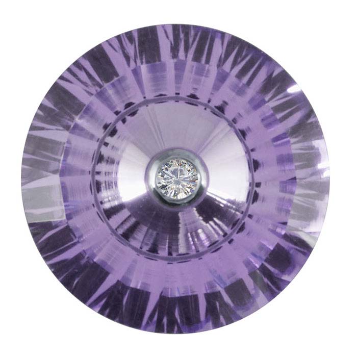 Lehrer TorusRing™ Amethyst Round Faceted Stones
