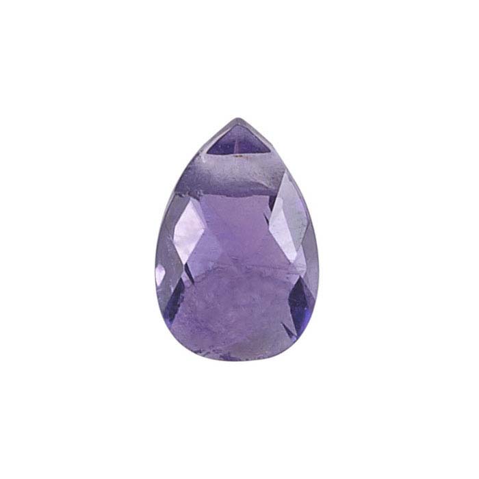 Amethyst Pear-Shaped Briolette Beads
