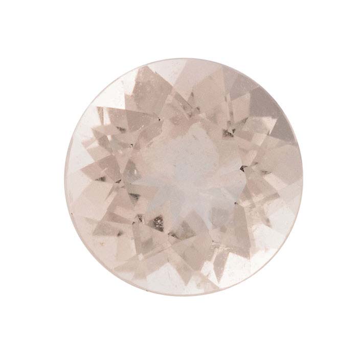 Morganite Round Faceted Stones
