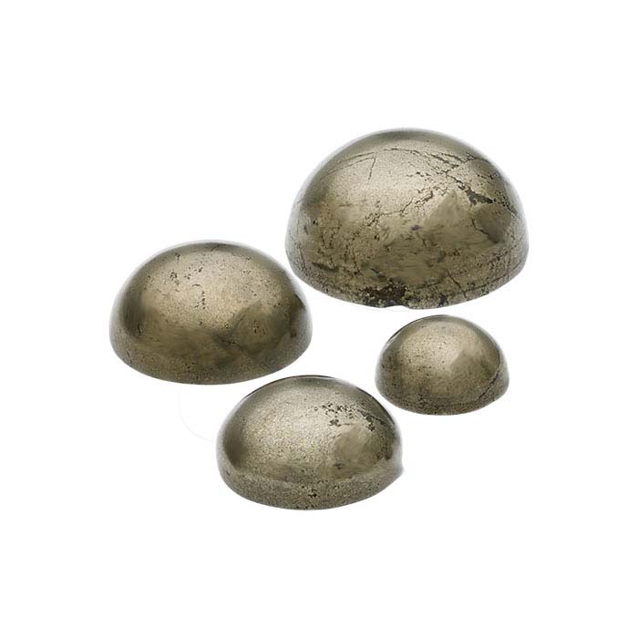Pyrite Round Cabochons
