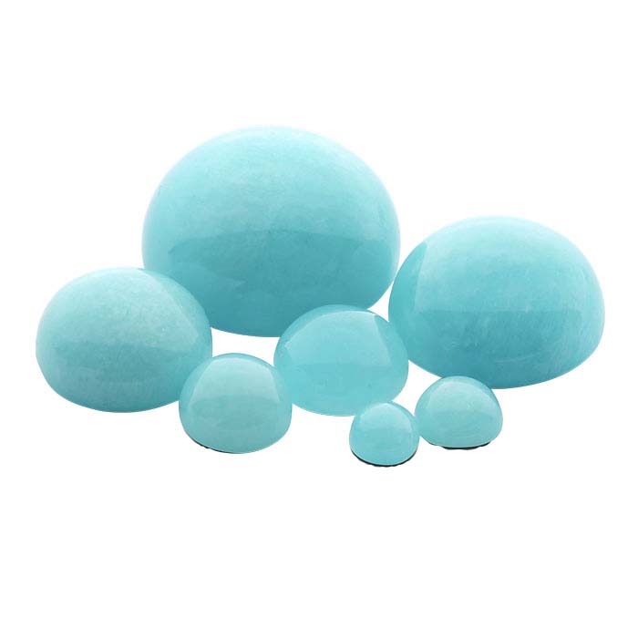 Amazonite 6mm Round Cabochon, AA-Grade
