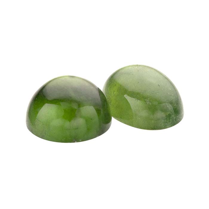 Vesuvianite 8 x 6mm Oval Cabochon