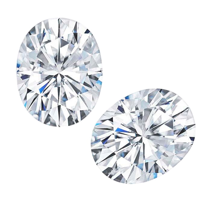 Charles & Colvard® Forever One™ Moissanite Oval Faceted Stones, D-F Color