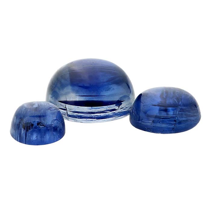 Moss Kyanite Gemstone Cabochon-Green Kyanite Cabochons-Natural Teal Green Moss Kyanite Rose Cut Round Cabochon 10x10 MM-5 Pcs-Wholesalegems