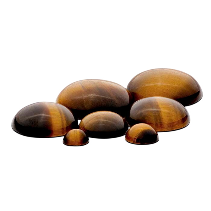 Tiger's Eye 8mm Round Cabochon