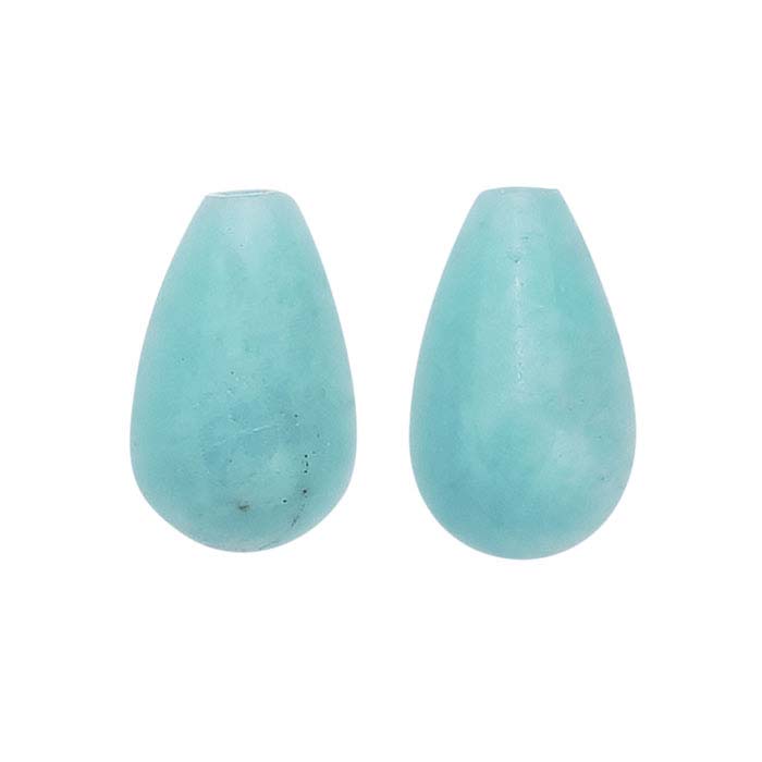 Amazonite Drop Pendants
