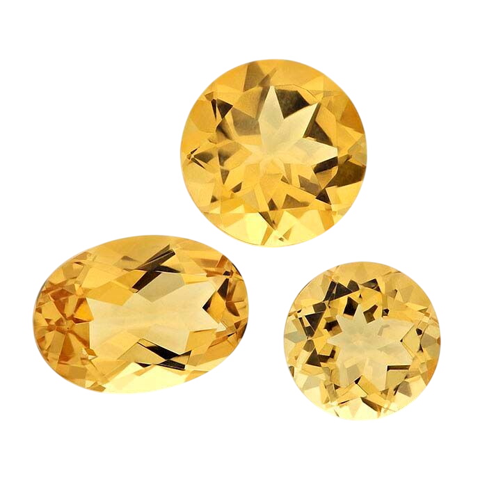 Yellow Beryl Oval Faceted Stones
