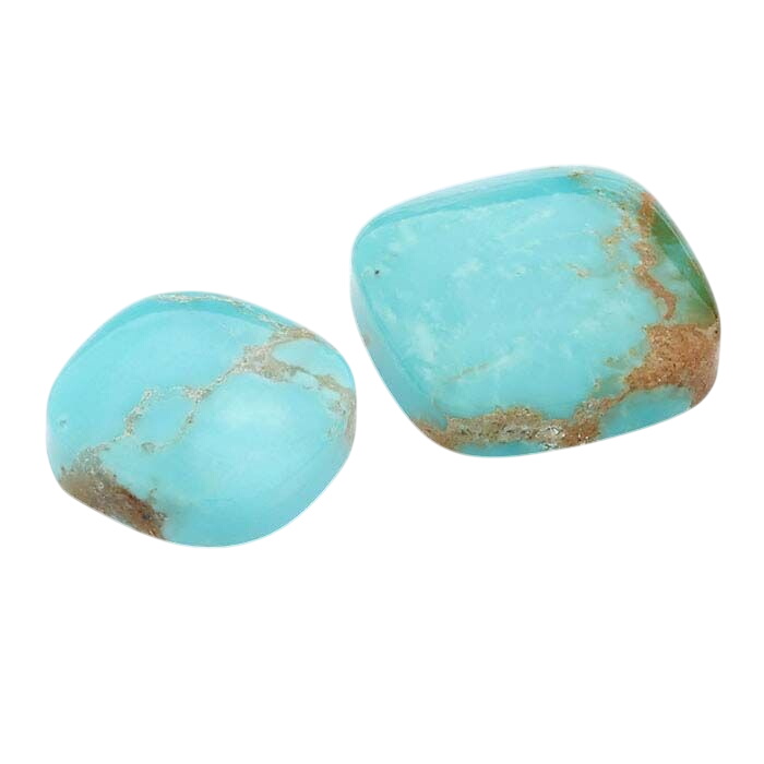 American Mined™ Gold Canyon Turquoise™ 10mm Cushion Cabochon