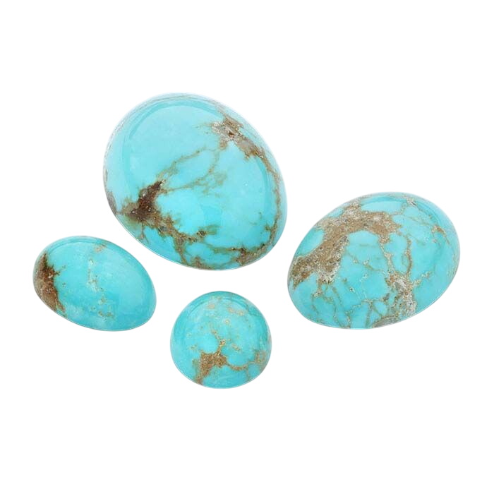American Mined™ Gold Canyon Turquoise™ 12 x 10mm Oval Cabochon