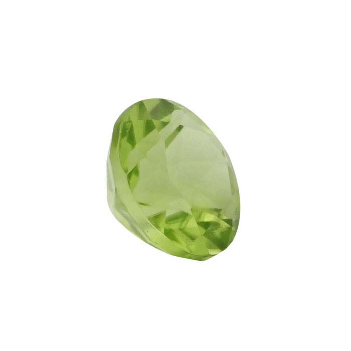 American Mined™ Arizona Peridot 5mm Round Faceted Stone