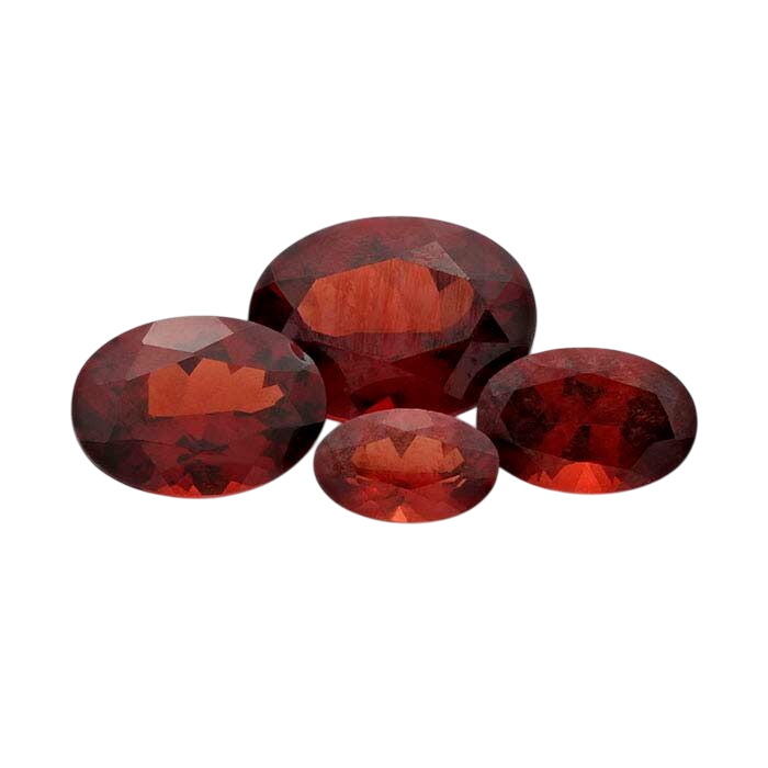 American Mined™ Idaho Garnet™ 7 x 5mm Oval Faceted Stone