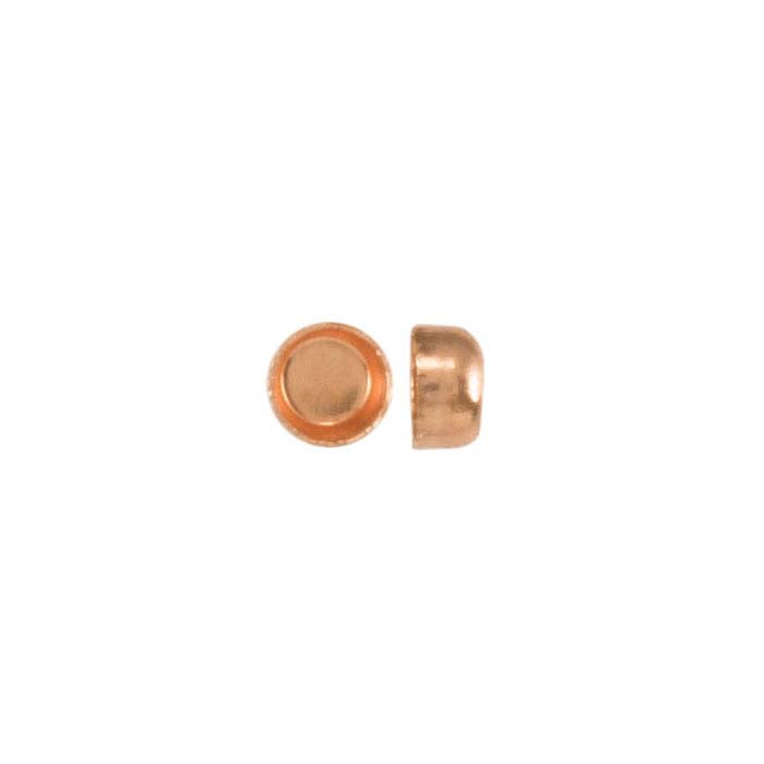 Copper Round Bezel Cup Settings