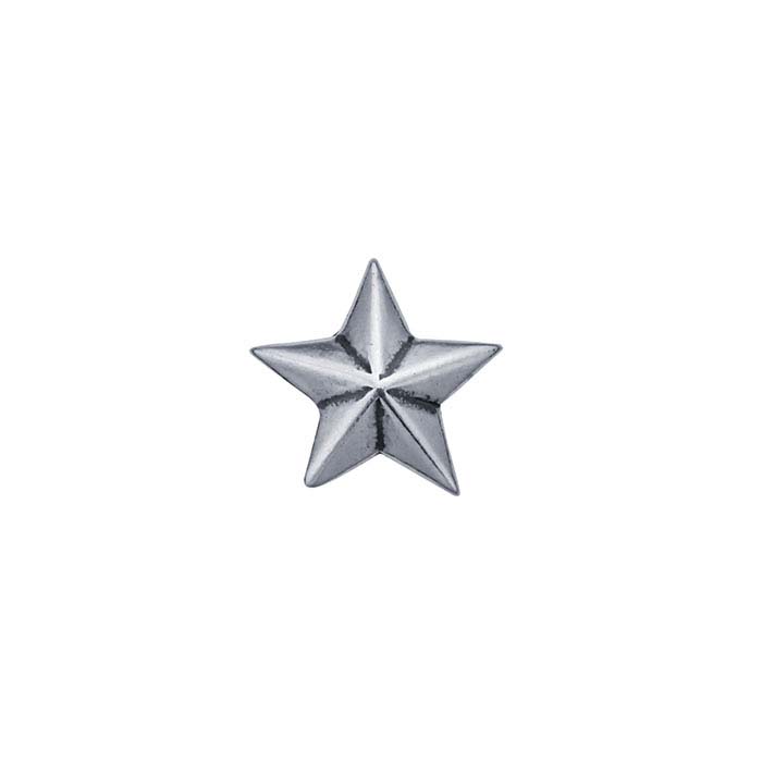 Sterling Silver Star Component for Floating Glass Lockets